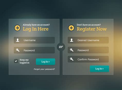 Login & Registration 